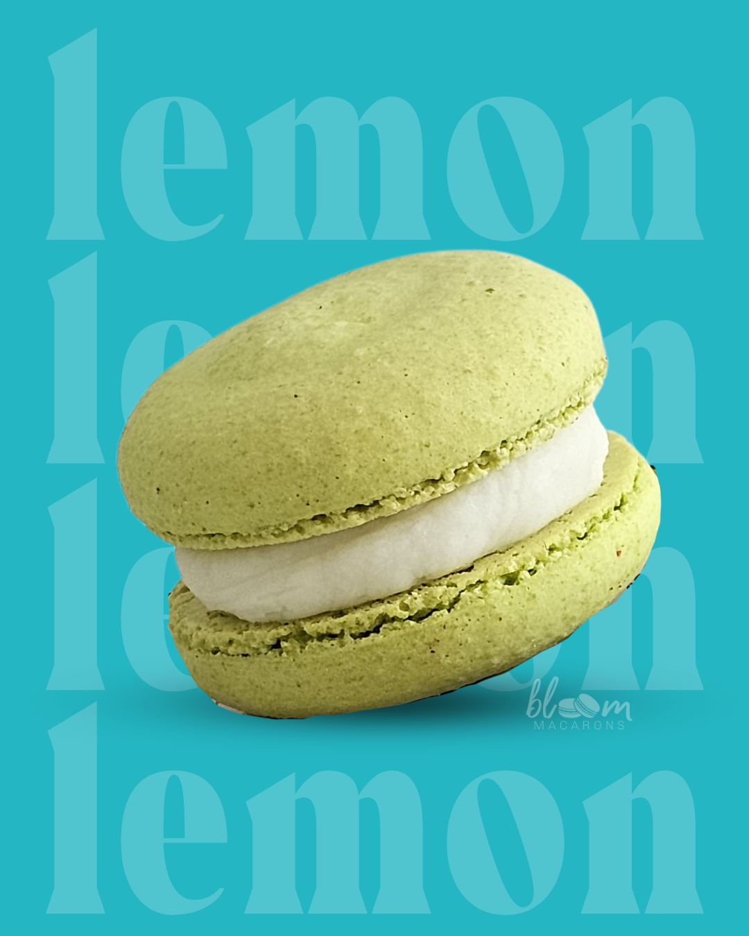 LEMON Bloom Macarons Lemon bloom macarons