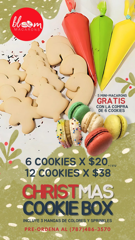 12  Christmas Cookie Box